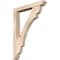 Ekena Millwork Olympic Slat Smooth Bracket w/ Offset Brace, Douglas Fir, 5 1/2"W x 36"D x 48"H BKT0604X36X48OLY06SDF - alternate 1